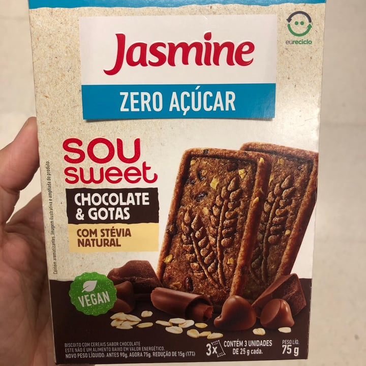 photo of Jasmine Biscoito de chocolate shared by @danisouza on  20 Jun 2022 - review