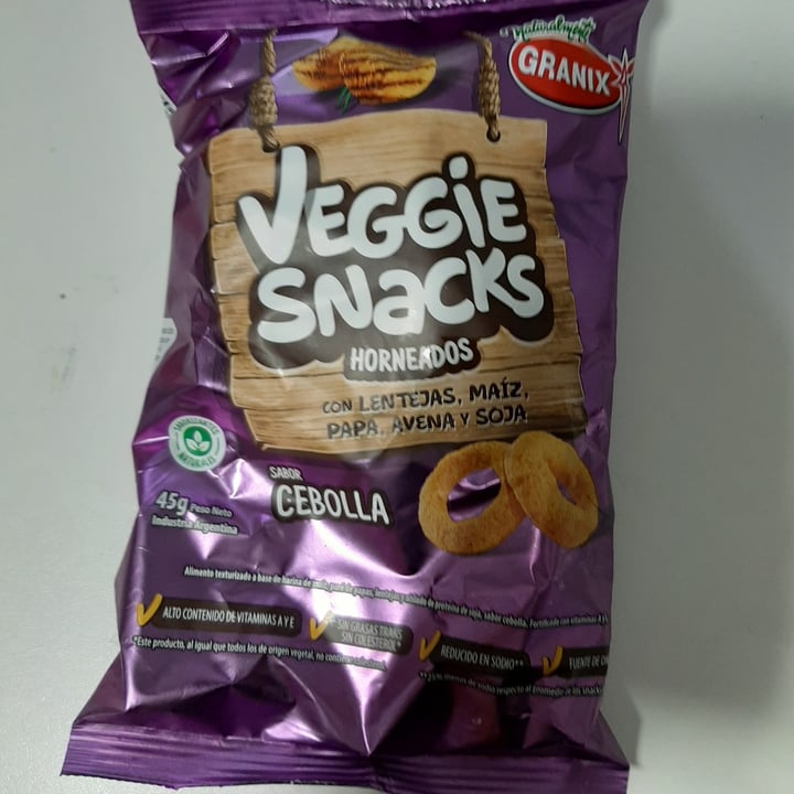 photo of Granix Veggie Snacks Sabor Cebolla shared by @agusmar on  13 Mar 2021 - review