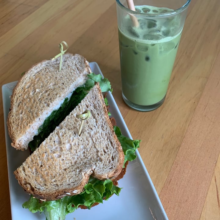 photo of Karma Cream Vegan Pest-Rami Sandwich shared by @findingdori on  17 Jul 2021 - review