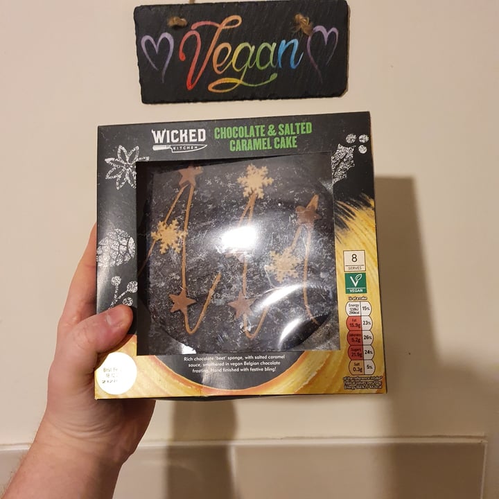photo of Wicked Chocolate and salted caramel cake shared by @mrsanders93 on  03 Jan 2022 - review
