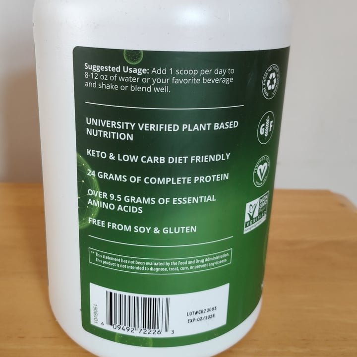 review photo of MRM Chocolate Mocha Smooth Veggie Elite Performance Protein Powder shared by @lickmyveg on 25 Feb 2021 - review