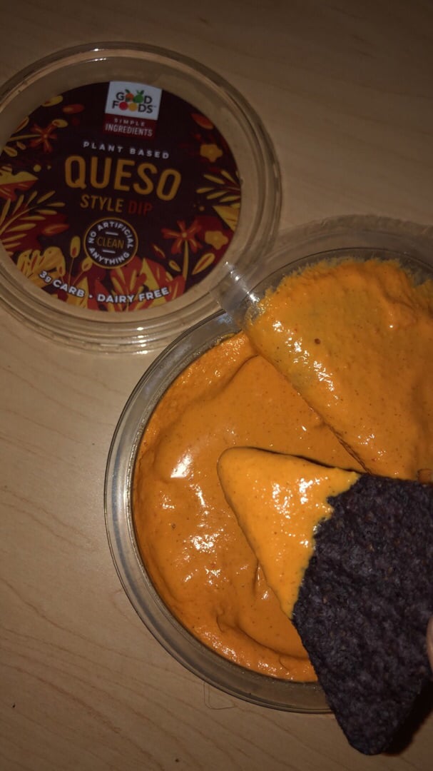 photo of Good Foods Plant Based Queso Style Dip shared by @jkoury on  08 Oct 2019 - review