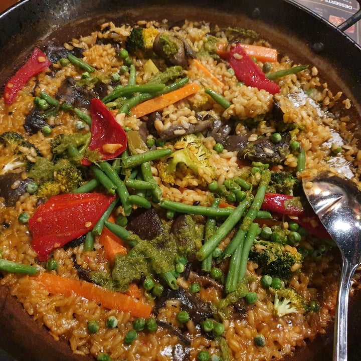 review photo of Tapas Club VivoCity Paella De Verduras shared by @shengasaurus on 13 Apr 2021 - review