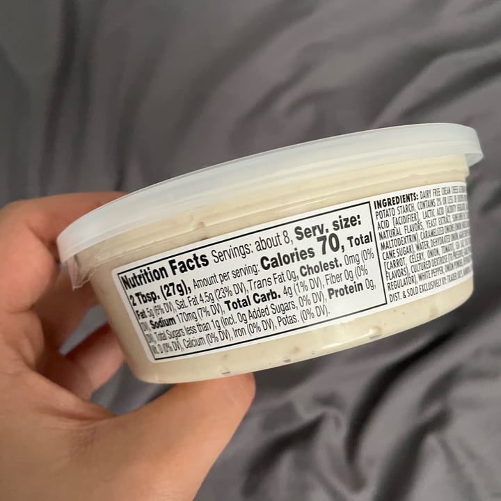 photo of Trader Joe's Vegan Caramelized Onion Dip shared by @soularflare on  26 Apr 2021 - review