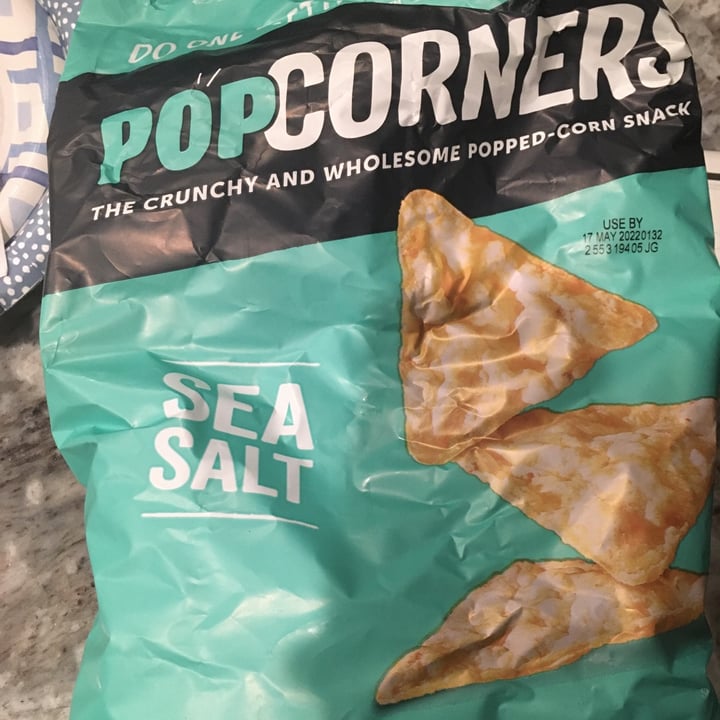 photo of PopCorners Sea Salt pop corn shared by @healthyveganfood101 on  27 Oct 2021 - review