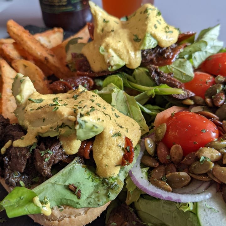 review photo of Gia Vegan Pastry Shop No Eggs Benedict shared by @glorianacalvo on 03 Oct 2021 - review