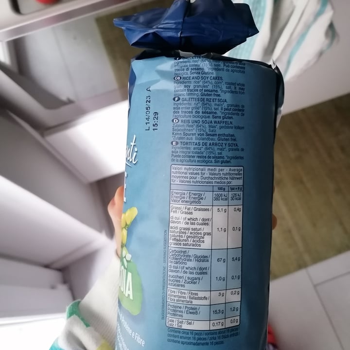 review photo of Riso Scotti Bio Croccanti Risette riso e soia shared by @shelbyblu on 27 Jun 2022 - review