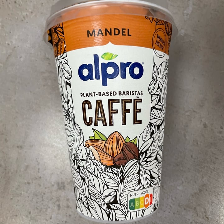 photo of Alpro Almond coffe shared by @vegangierschlund on  06 Oct 2021 - review