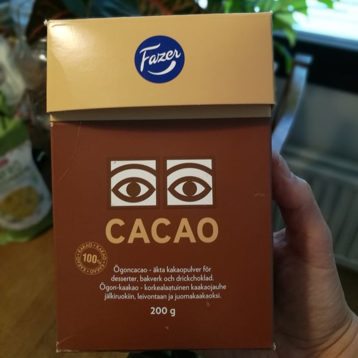 photo of Fazer Cacao shared by @veganize13 on  31 Aug 2021 - review