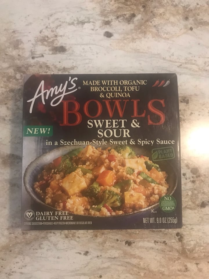photo of Amy’s Sweet & Sour Bowl shared by @dianna on  15 Jun 2019 - review