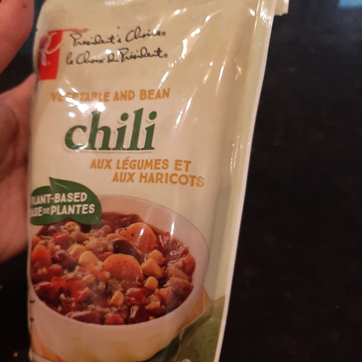 photo of President's Choice Vegetable and Bean Chili shared by @fitzroyandfae on  06 Jun 2021 - review