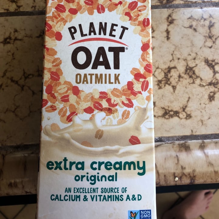 photo of Planet Oat Oatmilk Extra Creamy Original shared by @roryahern on  04 Aug 2021 - review
