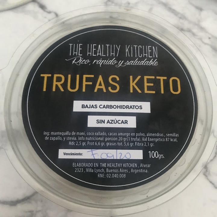 review photo of The Healthy Kitchen Trufas Keto shared by @agusmedina on 16 May 2020 - review