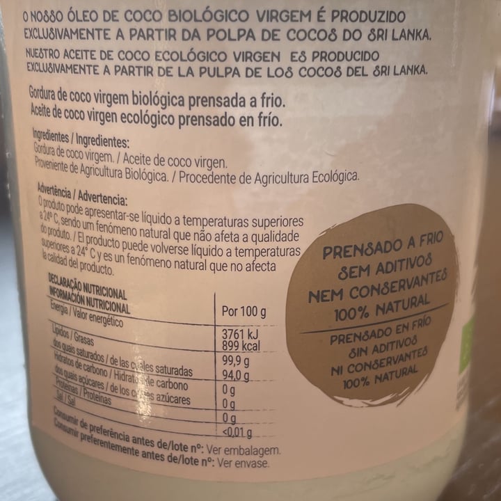 review photo of Óleo de coco Óleo De Coco Origens shared by @dianatrindade on 06 May 2022 - review