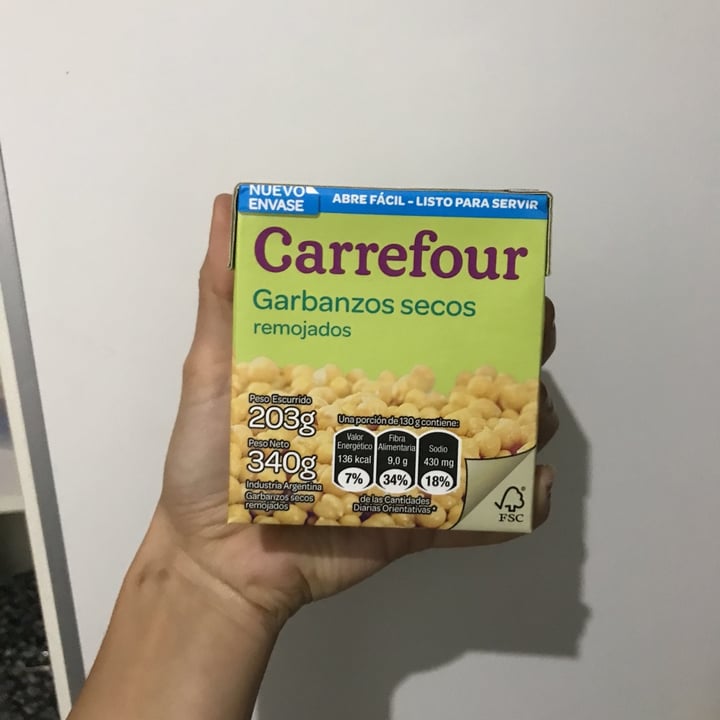 review photo of Carrefour Garbanzos secos shared by @clarisamisseri on 01 Sep 2021 - review