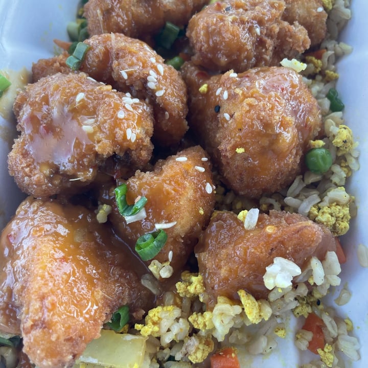 photo of Native Foods Cafe Orange Cauliflower shared by @veganfoodie101 on  27 Feb 2021 - review