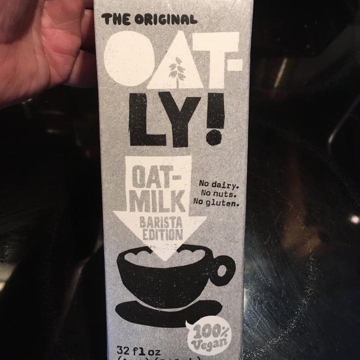 photo of Oatly Oat Drink Barista Edition  shared by @olliedarby on  27 Jun 2020 - review