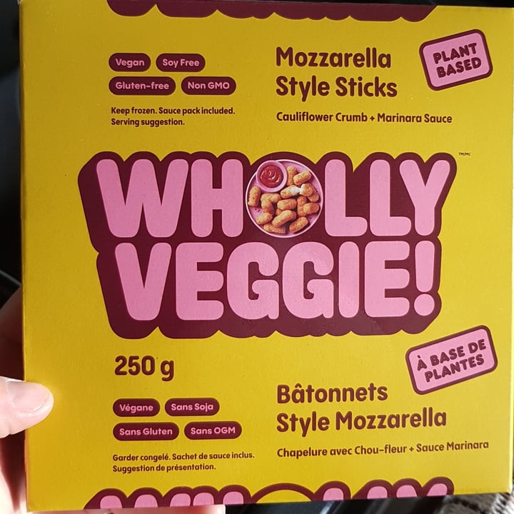 photo of Wholly veggie Mozzarella Style Sticks shared by @tommyvm on  05 Sep 2022 - review