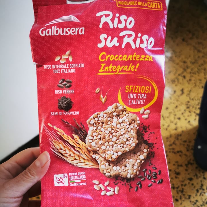 photo of Galbusera Biscotti riso su riso shared by @valentinacanepa on  07 Nov 2022 - review