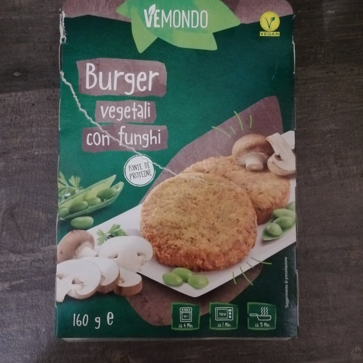 review photo of Vemondo 2 burger ai funghi shared by @carmen85 on 14 Nov 2022 - review