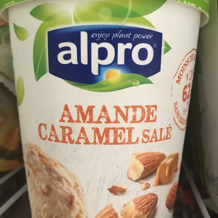photo of Alpro Almond Salted Caramel Ice Cream shared by @alialexandra on  09 Sep 2020 - review