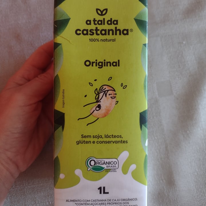 review photo of A Tal da Castanha LEITE VEGETAL A TAL DA CASTANHA shared by @vanveg on 24 Apr 2022 - review