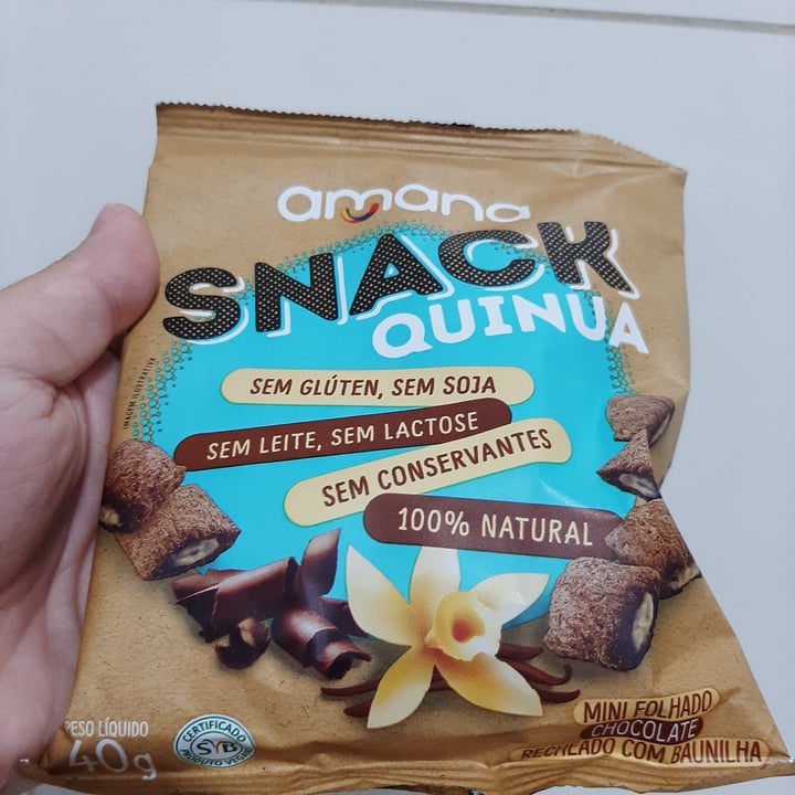 photo of Amana Snack Quinua shared by @sgarbosa on  19 Jul 2022 - review