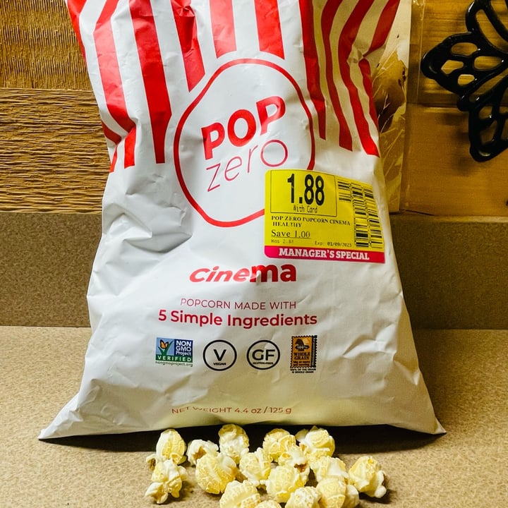 photo of Pop Zero Cinema Pop Zero Cinema Popcorn shared by @caropanfan on  10 Oct 2022 - review