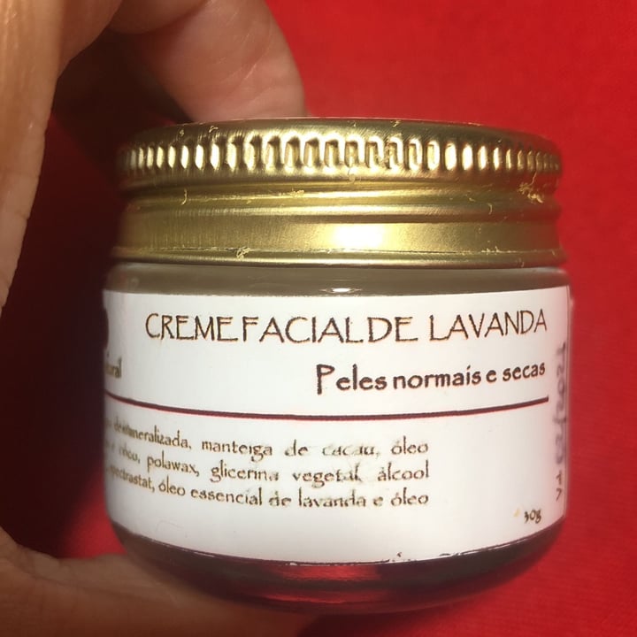 review photo of eco saboaria natural Creme facial de lavanda shared by @janainaribeiro on 07 May 2022 - review