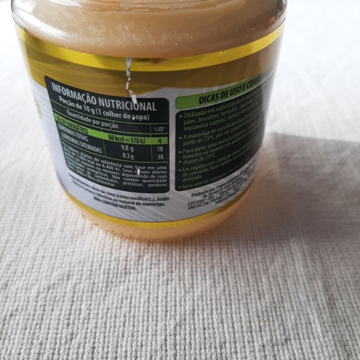 review photo of Copra Manteiga De Coco shared by @karynn on 04 Sep 2021 - review