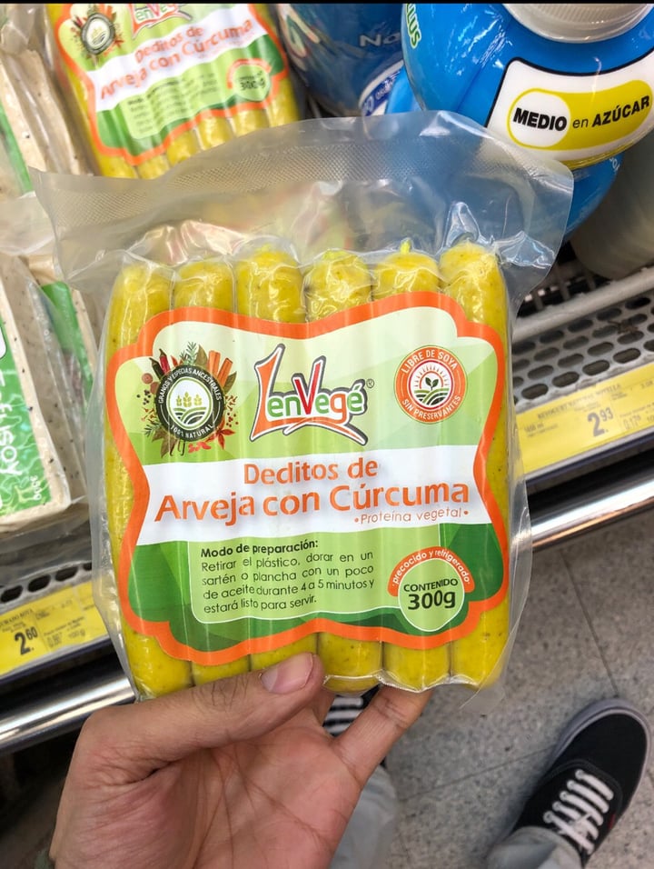 photo of Lenvegé Deditos De Arberja Con Cúrcuma shared by @ivanjimenes on  23 Oct 2019 - review