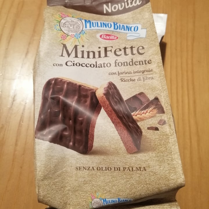 photo of Mulino Bianco Mini Fette Con Cioccolato Fondente shared by @terraviola on  06 Feb 2022 - review