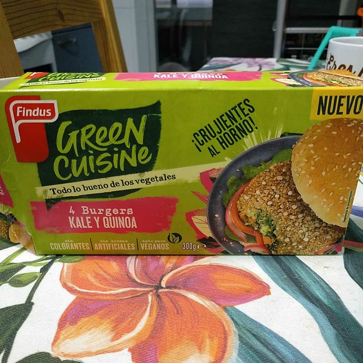 photo of Findus Kale y quinoa burgers shared by @salvatorembel on  20 Oct 2020 - review