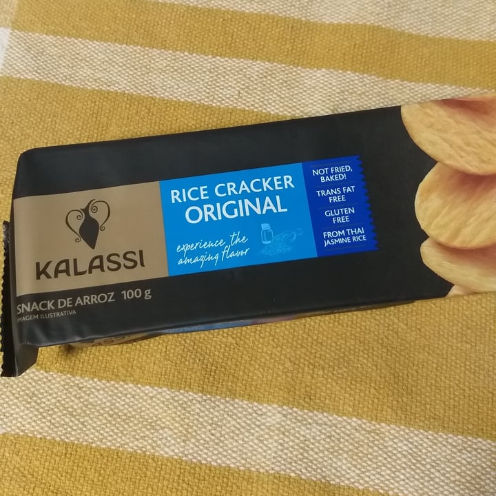 photo of Kalassi Rice Cracker Original shared by @andersonfcosta on  30 Jul 2021 - review