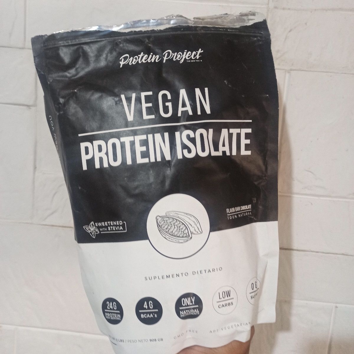 Protein Project Vegan protein Isolate Sabor Chocolate Reviews abillion