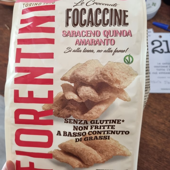 photo of Fiorentini Focaccine Amaranto Saraceno Quinoa shared by @scodina on  25 May 2022 - review