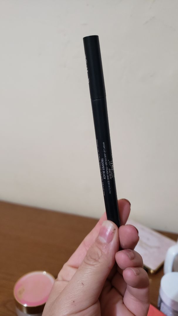 photo of KVD Beauty Ink liner trooper black shared by @blankapola on  23 Feb 2020 - review