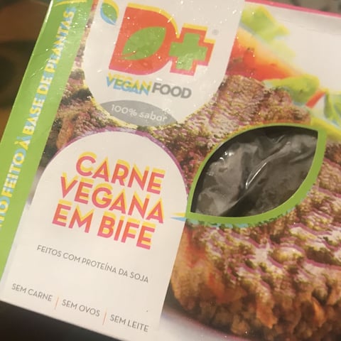 D+ Vegan food Carne vegana em bife Reviews