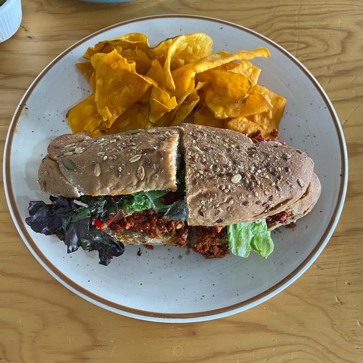 review photo of Choclo y Maíz Cocina vegana Lonche Argentino shared by @shizomaru on 13 Mar 2022 - review