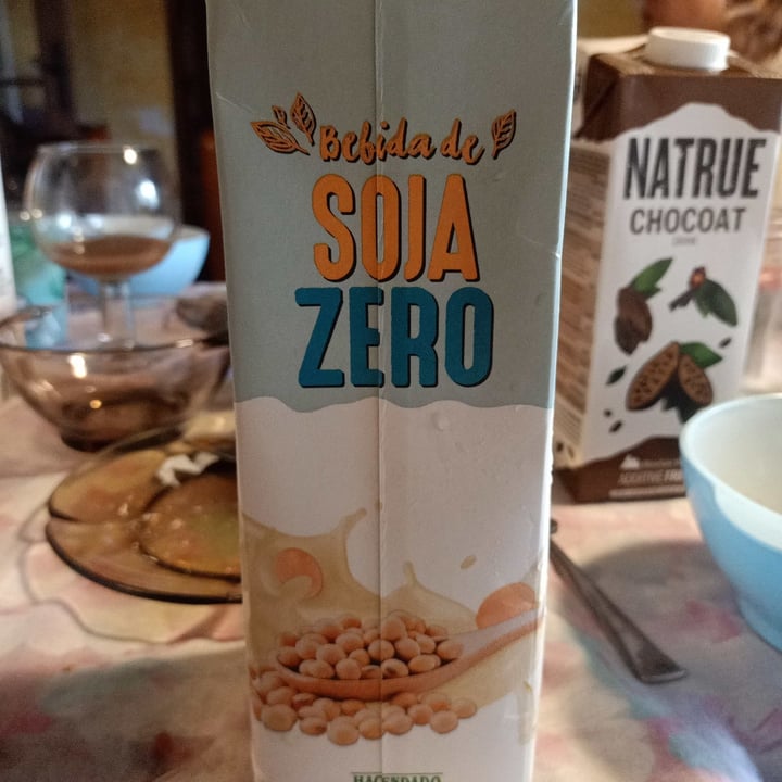 photo of Hacendado Bebida de soja zero shared by @isasesma-elhogar on  04 Sep 2022 - review