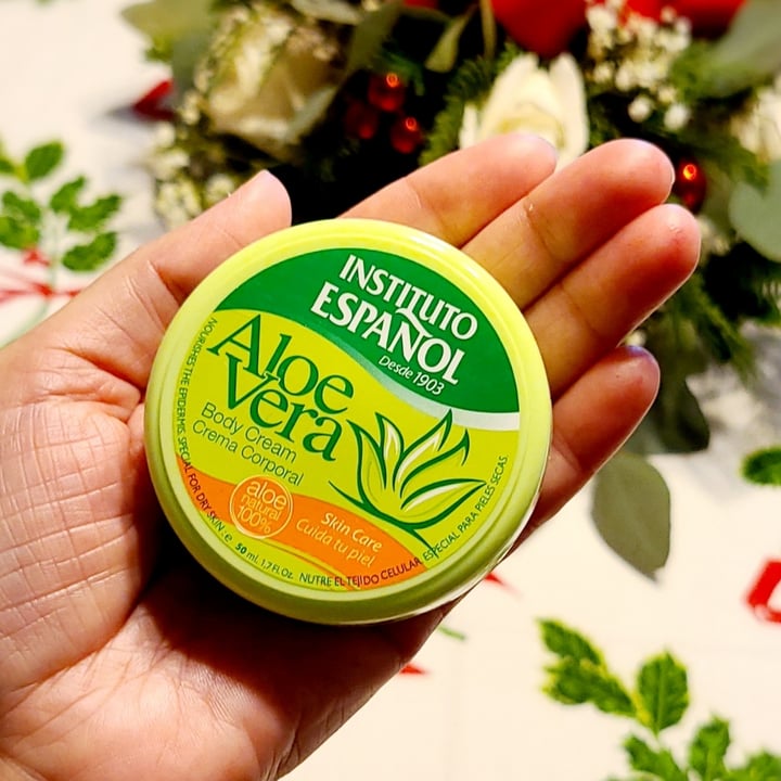 photo of Instituto Español Aloe Vera Body Cream shared by @agreene428 on  26 Dec 2021 - review