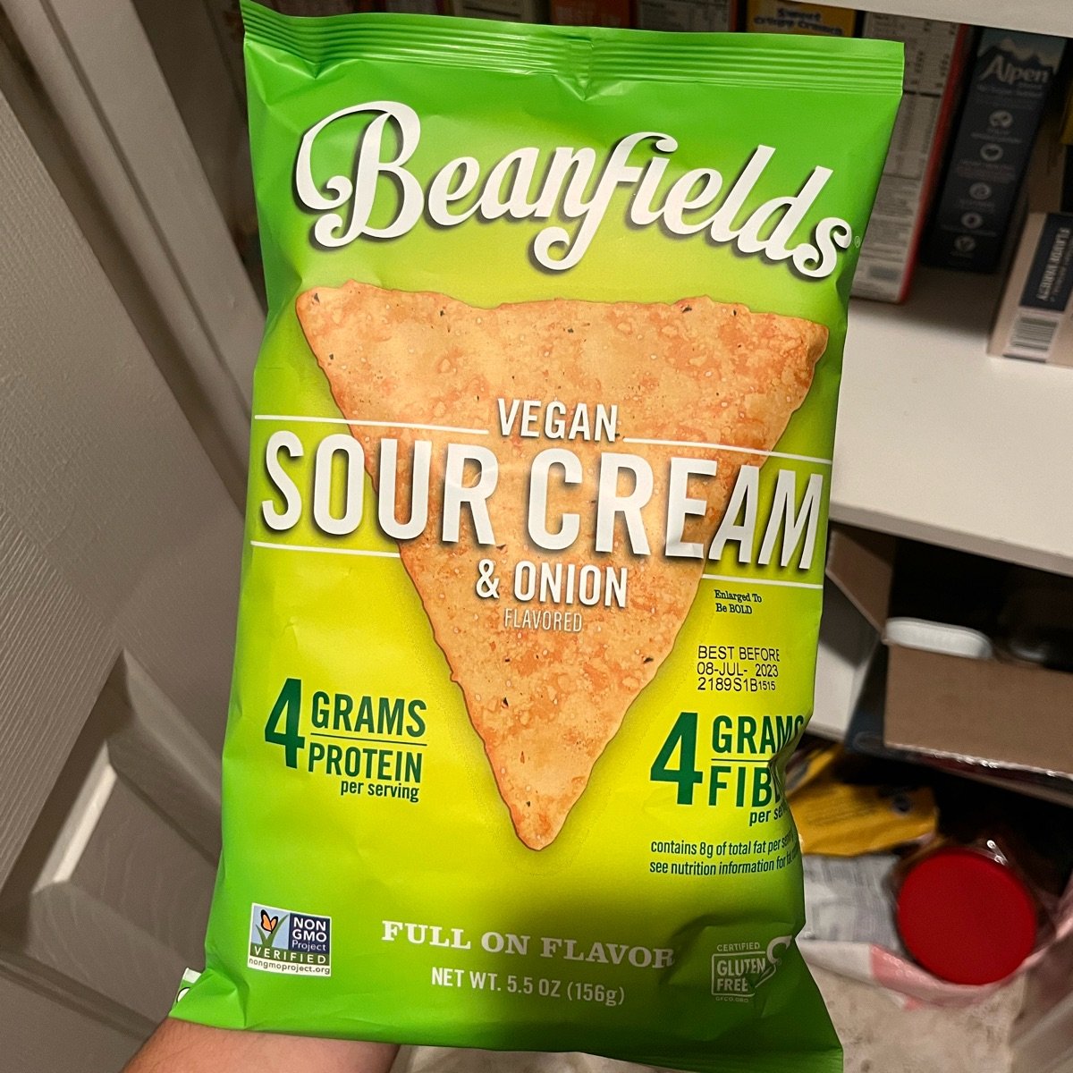 Beanfields Vegan Sour Cream & Onion Chips Reviews abillion