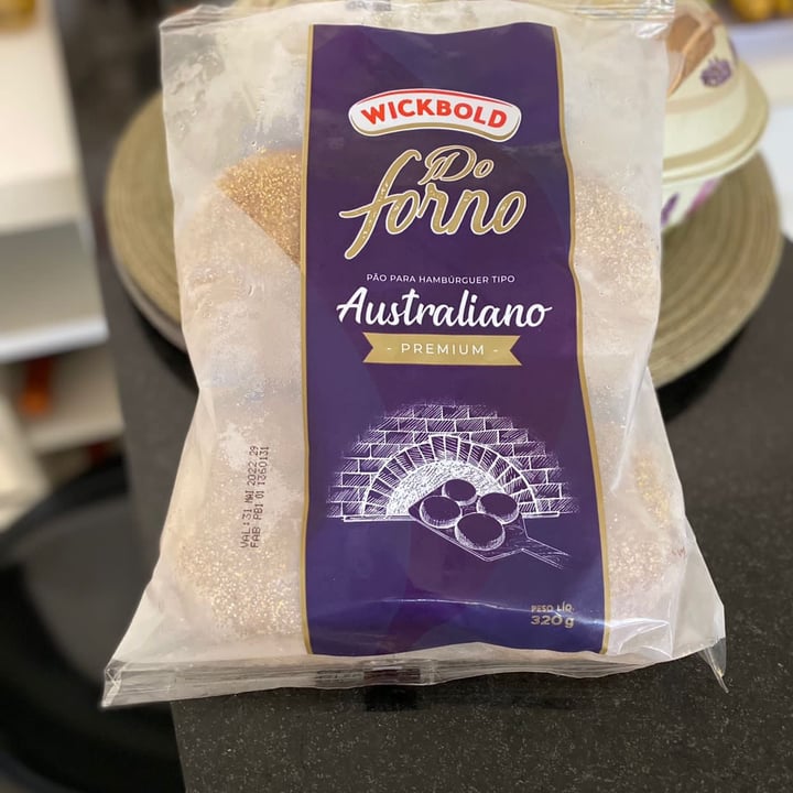 photo of Wickbold Do forno pão para hambúrguer tipo Australiano shared by @raicaldato on  02 Jun 2022 - review