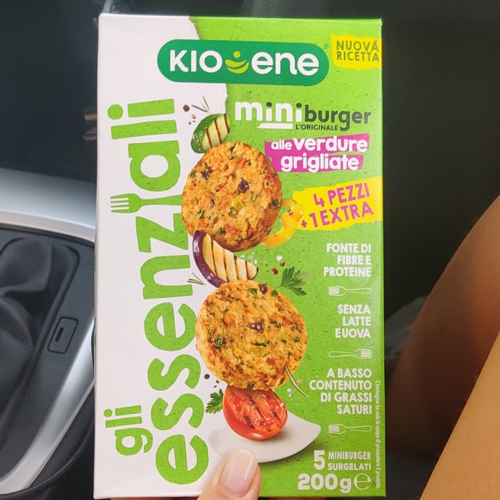 photo of Kioene mini burger alle verdure grigliate shared by @claudia1192 on  24 Oct 2022 - review