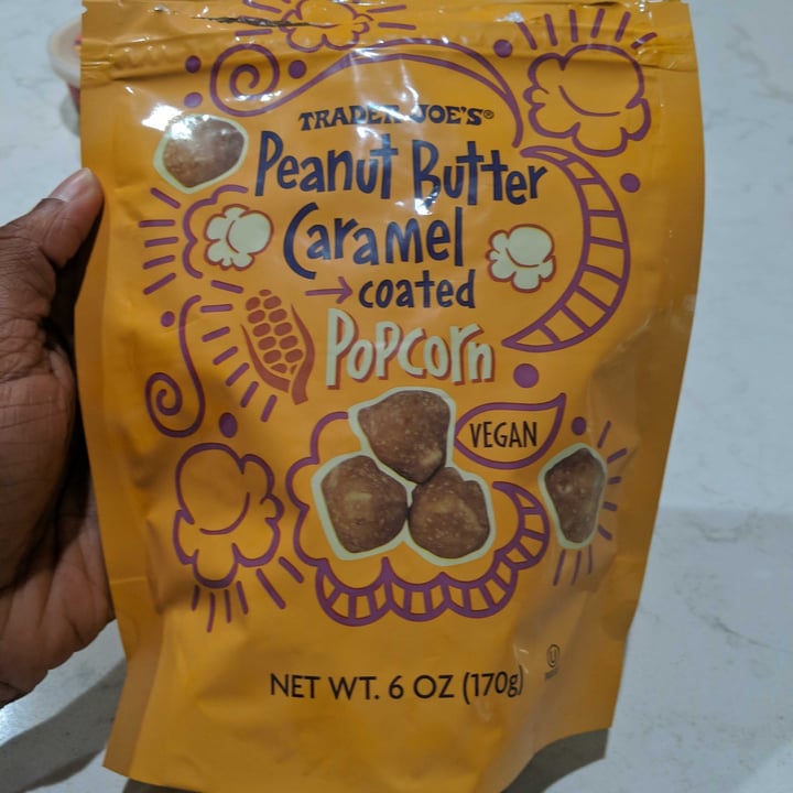 photo of Trader Joe's Peanut Butter Caramel Coated Popcorn shared by @archie73in on  09 Jul 2022 - review