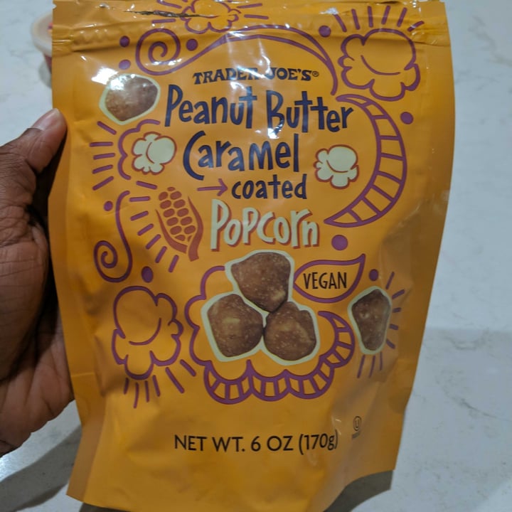 review photo of Trader Joe's Peanut Butter Caramel Coated Popcorn shared by @archie73in on 09 Jul 2022 - review