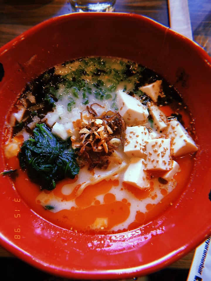 review photo of JINYA Ramen Bar Spicy Creamy Vegan Ramen shared by @olauer1 on 17 Mar 2020 - review