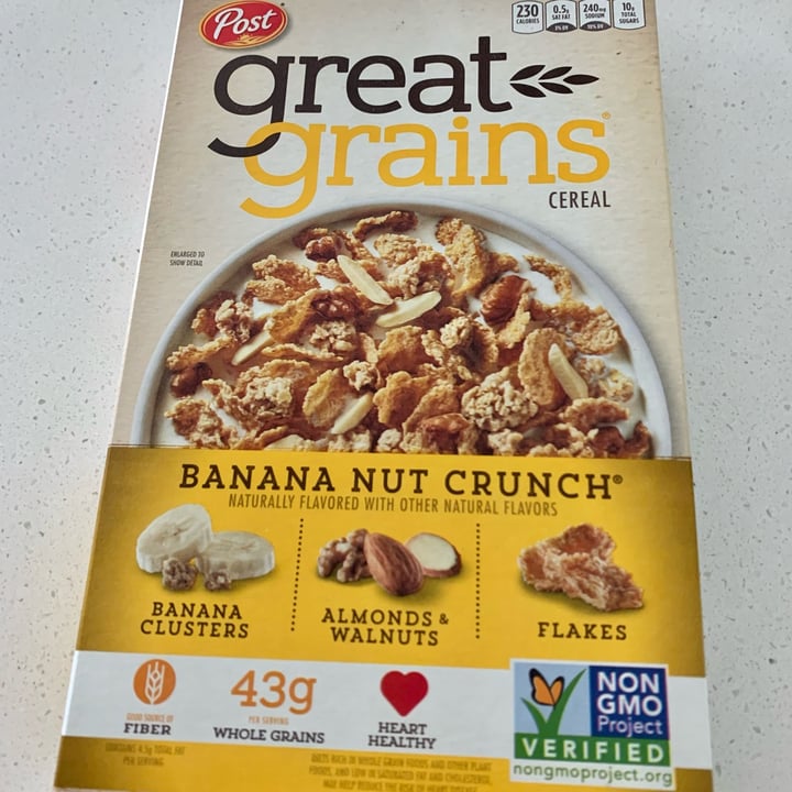 review photo of Great Grains Banana Nut Crunch shared by @jodyloh on 08 Jan 2022 - review