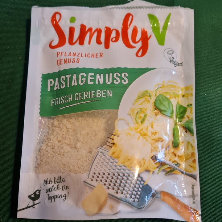 photo of Simply V Rein pflanzlicher Pastagenuss shared by @lenibrendel on  20 Aug 2021 - review