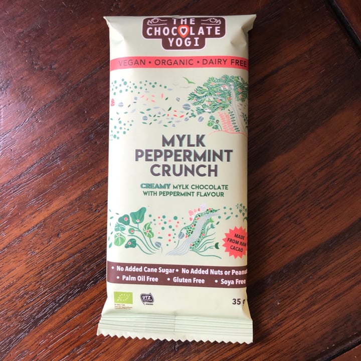 photo of The Chocolate Yogi Mylk Peppermint Crunch shared by @southernveganupnorth on  29 Aug 2020 - review